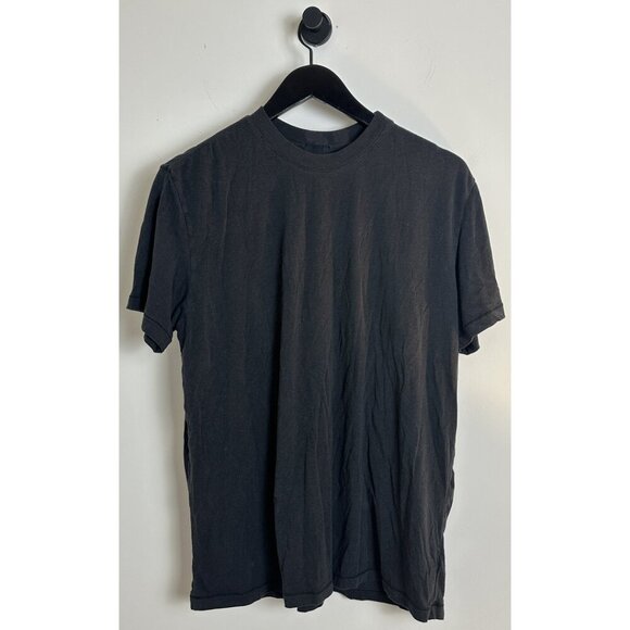 SKIMS Boyfriend T-Shirt in Onyx Black Size Medium - Picture 3 of 7